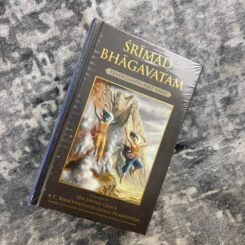 Srimad Bhagavatam Tenth Canto Part Three Hardcover NEW SEALED BBT Prabhupada‎